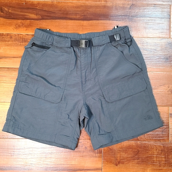 The North Face Other - The North Face Gray Cargo Buckle Zip Off Shorts Only Pockets Outdoor Mens Large